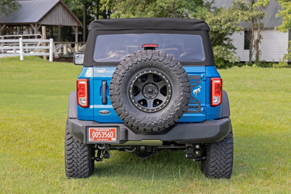 Reubicación de rueda de repuesto | Refuerzo de portón trasero | Ford Bronco 4WD (2021-2025)