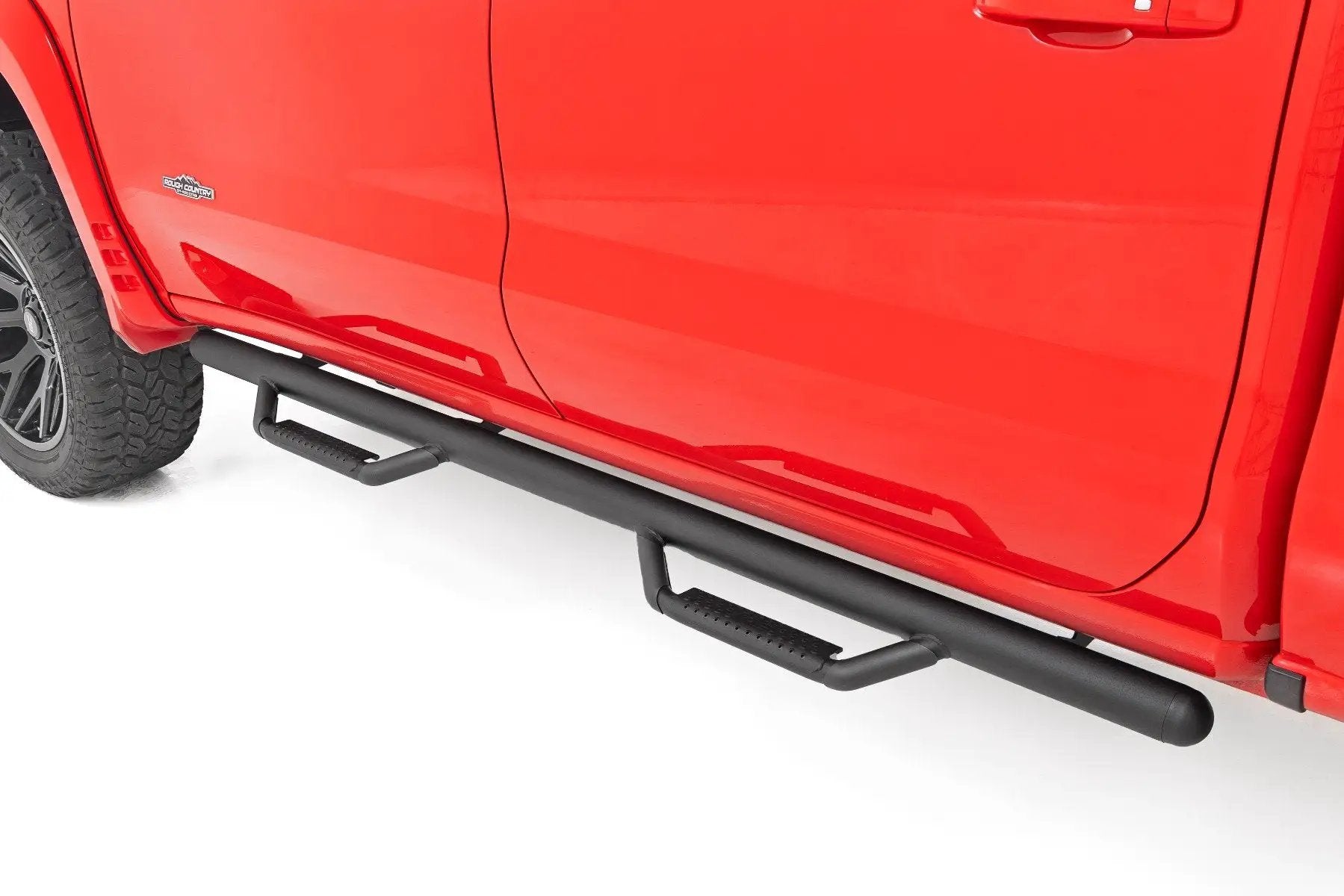 Rough Country Nerf Steps | Cab Length | Crew Cab | Chevy/GMC 1500/2500HD/3500HD (19-26) by Rough Country