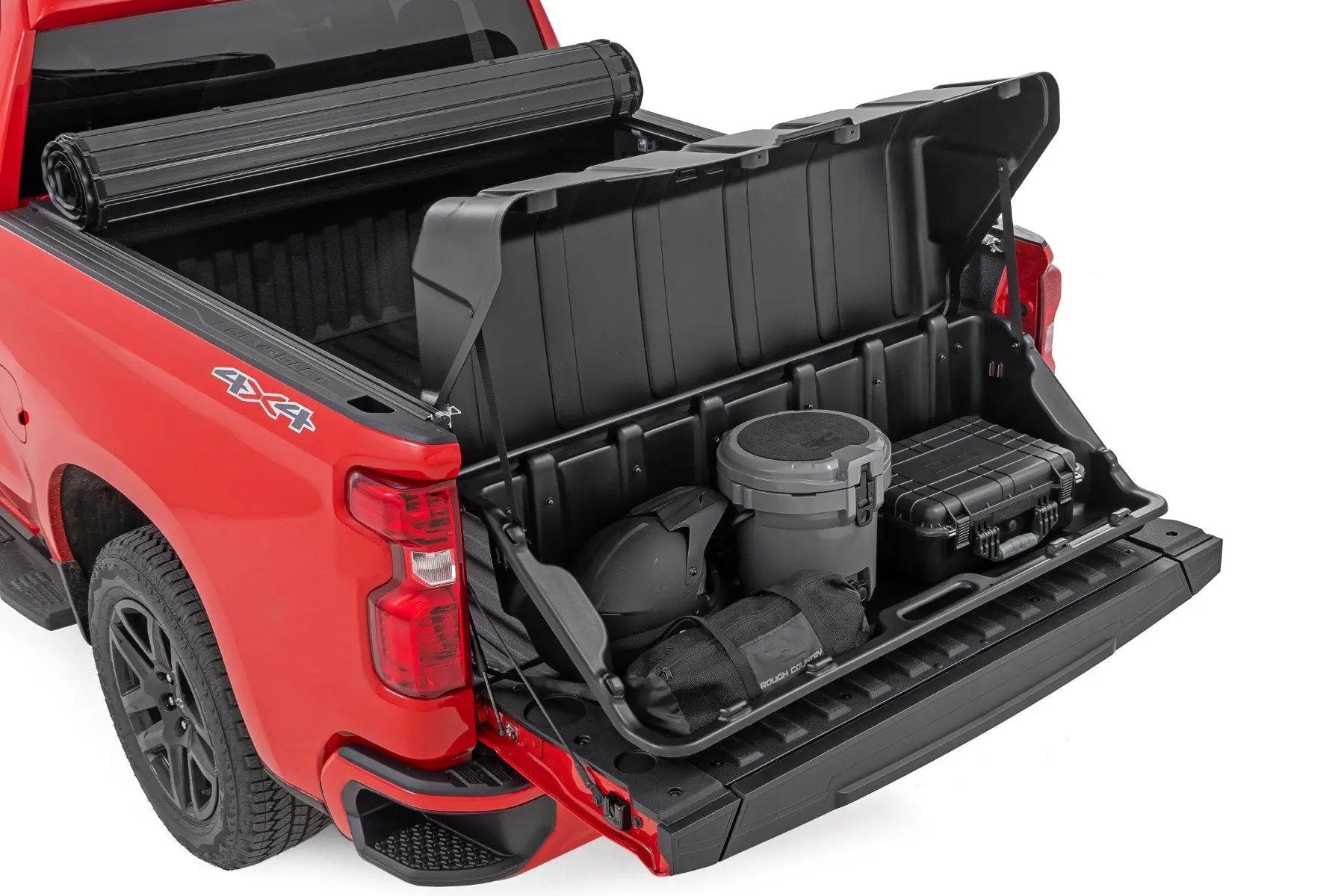 Rough Country Truck Bed Cargo Storage Box | Lid & Box | Easy Access | Full Size 56" by Rough Country