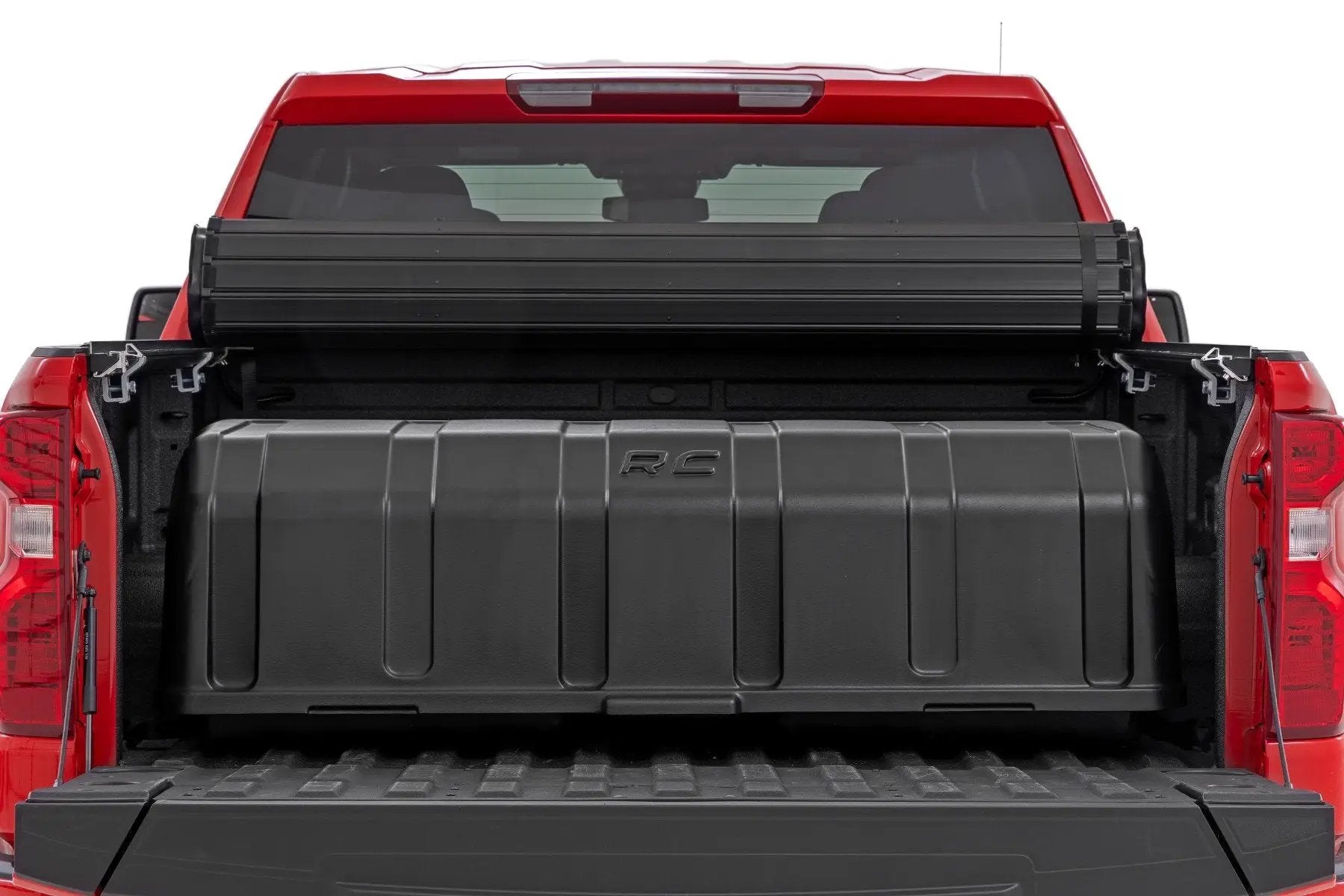 Rough Country Truck Bed Cargo Storage Box | Lid & Box | Easy Access | Full Size 56" by Rough Country