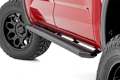 Rough Country Multi-Color LED Running Boards | CrewMax | Toyota Tundra 2WD/4WD (2022-2026) by Rough Country