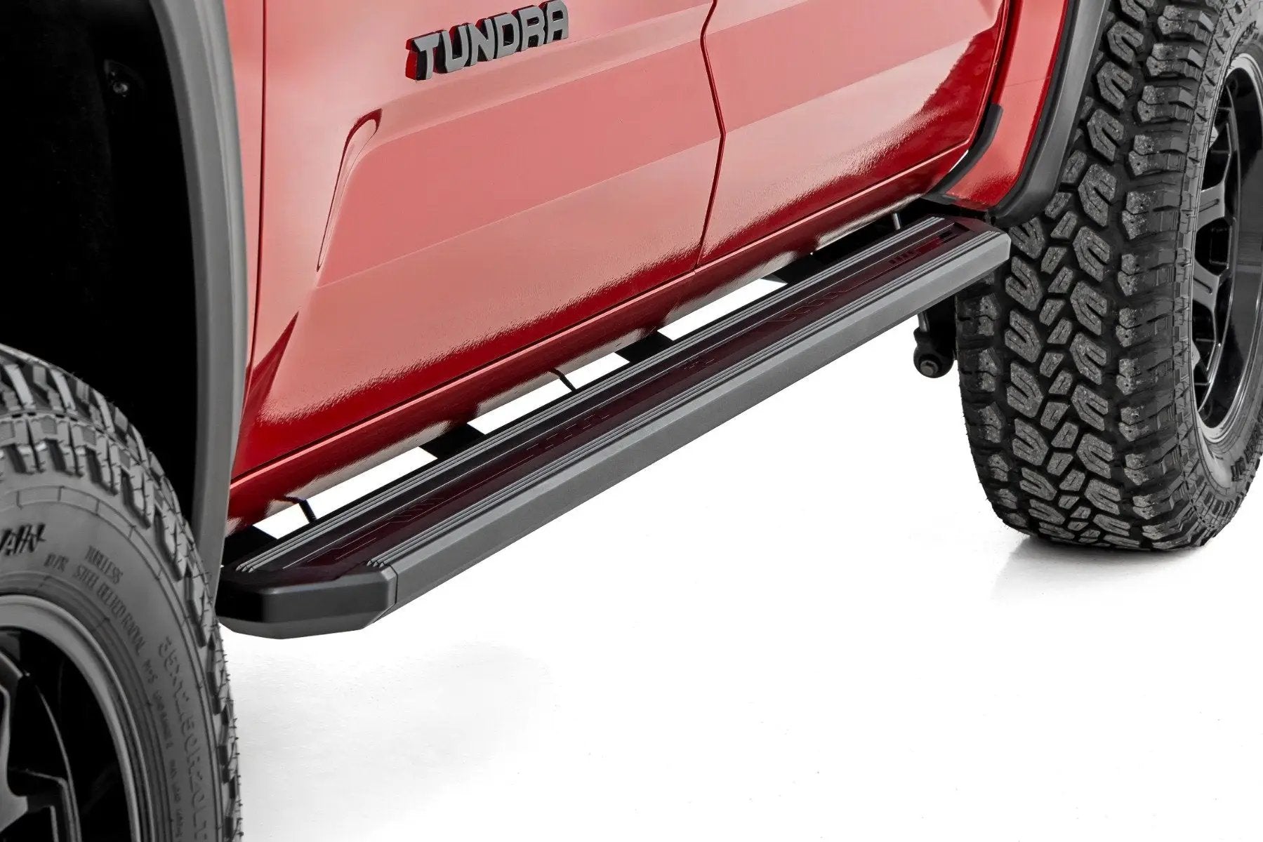 Rough Country Multi-Color LED Running Boards | CrewMax | Toyota Tundra 2WD/4WD (2022-2026) by Rough Country