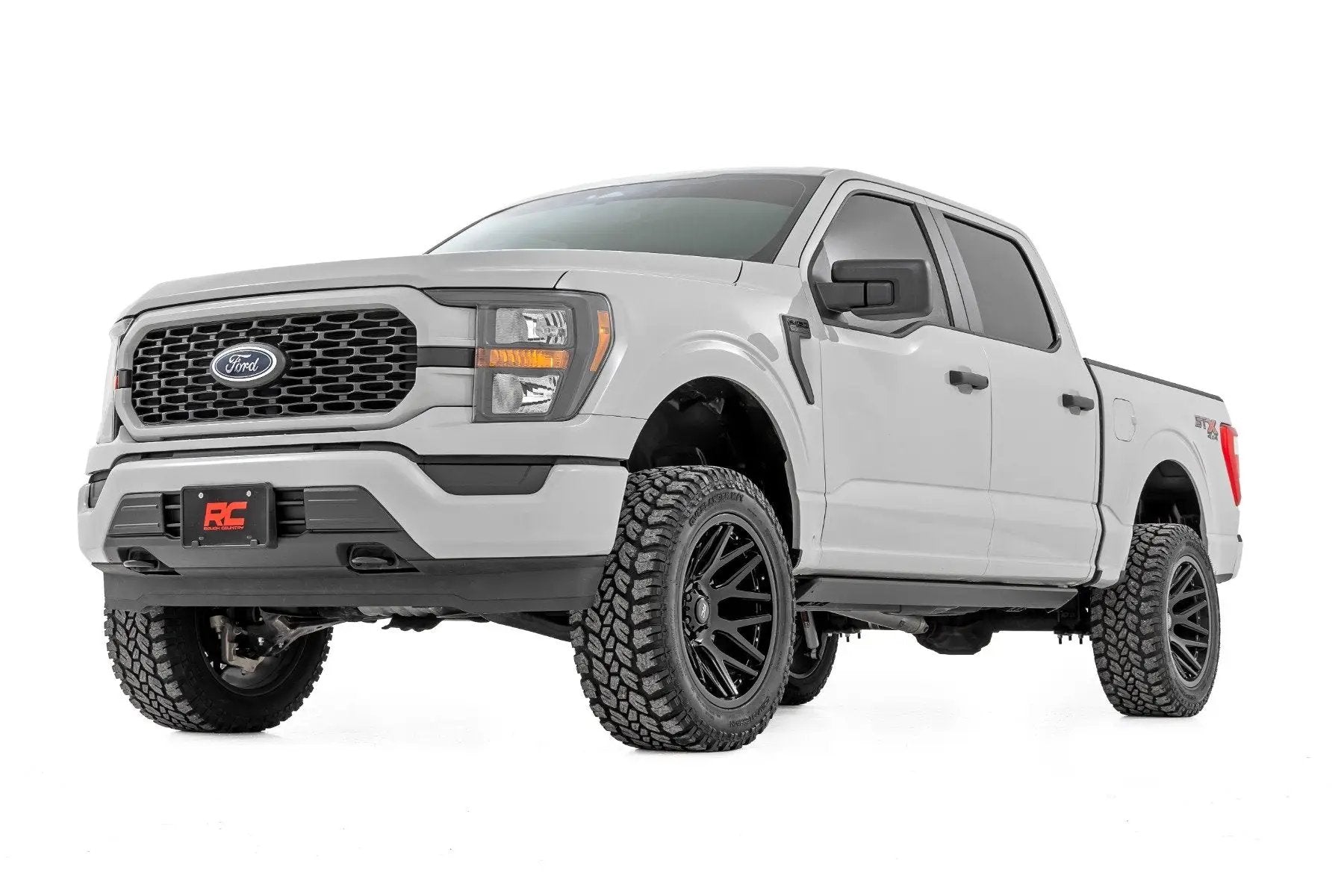 Rough Country 4 inch Lift Kit | Forged UCA | M1/M1 | No Cut | Ford F-150 4WD (2021-2025) by Rough Country