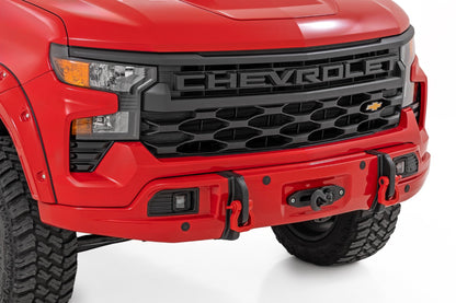 Cubierta de parachoques | G9K Satin Steel | Parachoques metálico / Cubierta de plástico Silverado 2023 y posteriores