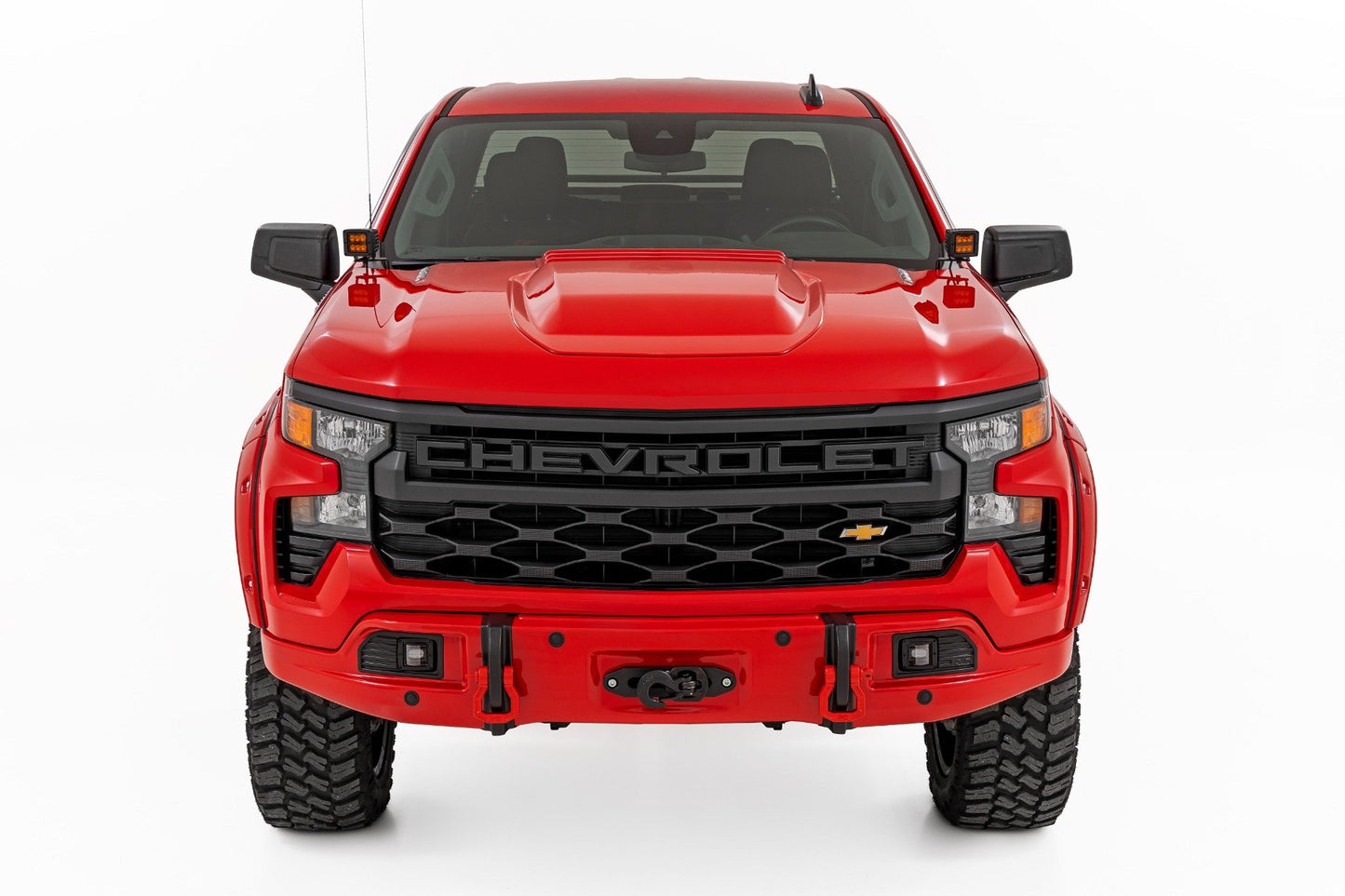 Cubierta de parachoques | G9K Satin Steel | Parachoques metálico / Cubierta de plástico Silverado 2023 y posteriores