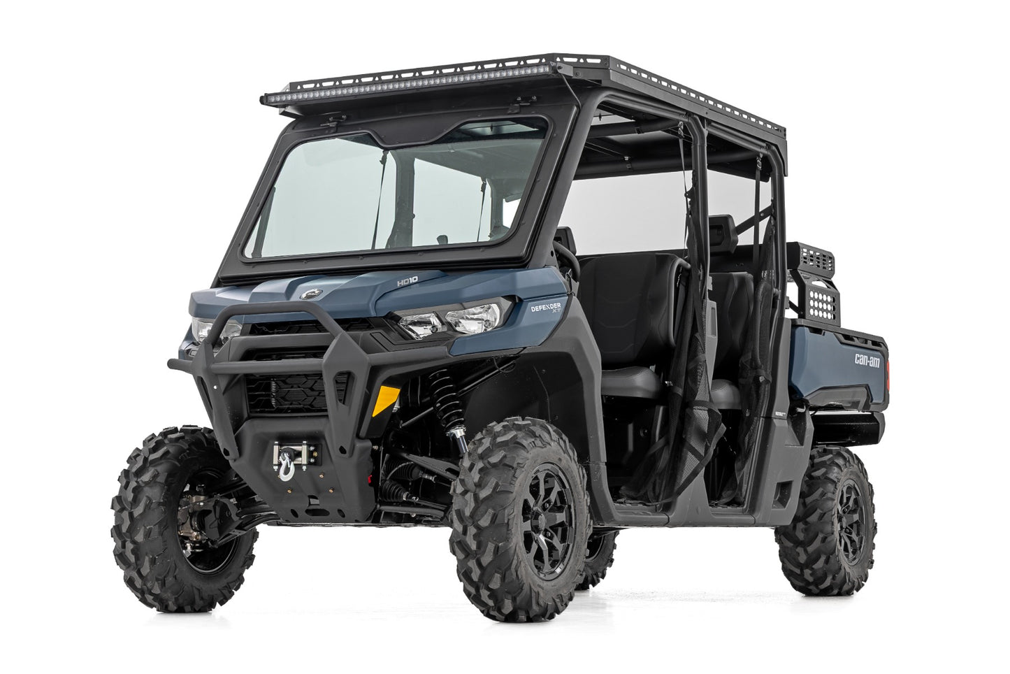 Luz LED | Techo de plataforma | Fila única negra de 50" | Can-Am Defender MAX HD10