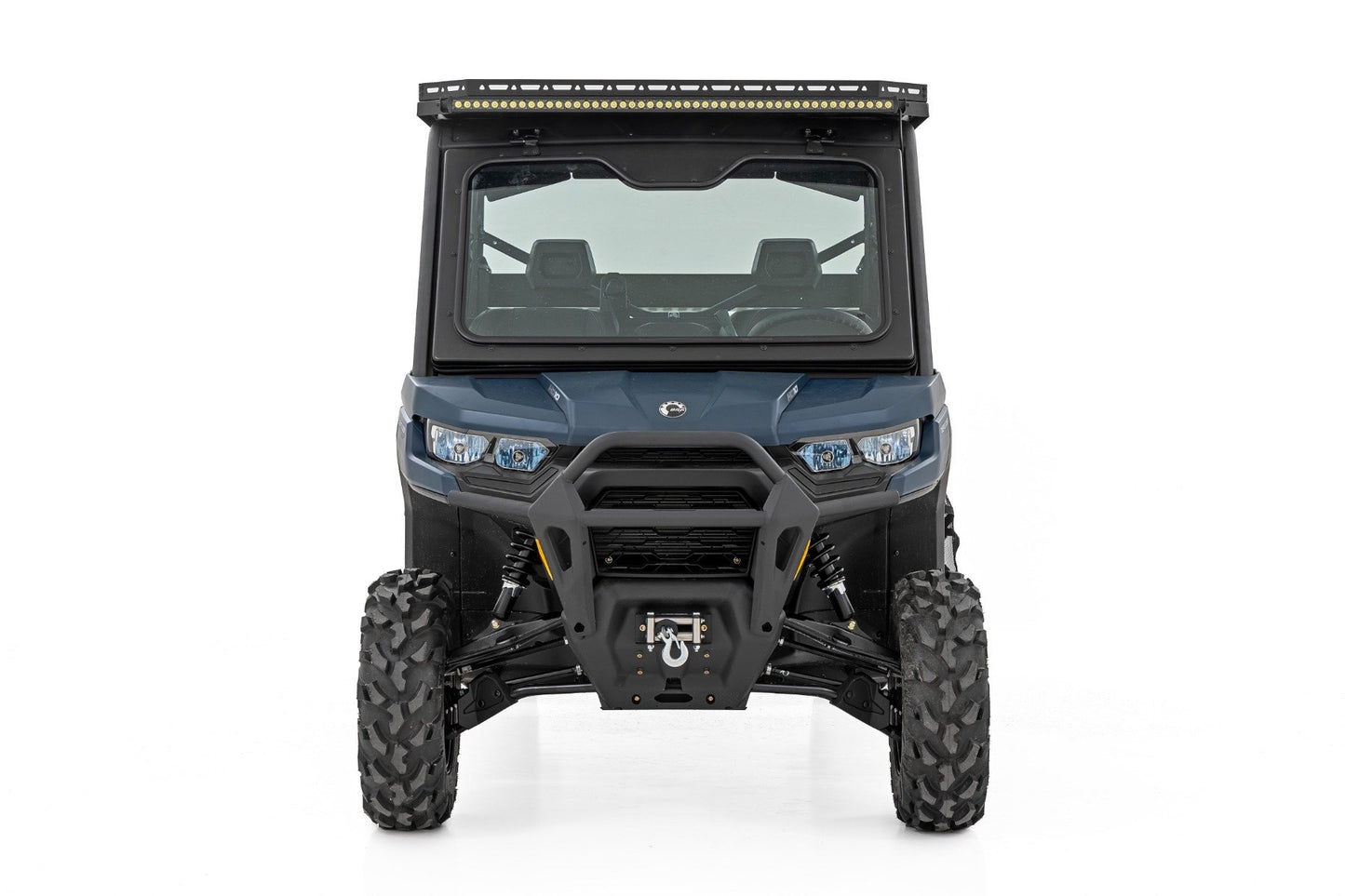 Luz LED | Techo de plataforma | Fila única negra de 50" | Can-Am Defender MAX HD10