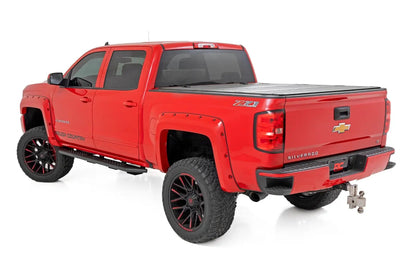 Rough Country OV2 Running Boards | Side Step Bars | Crew Cab | Chevy/GMC 1500/2500HD/3500HD (07-19 & Classic) by Rough Country