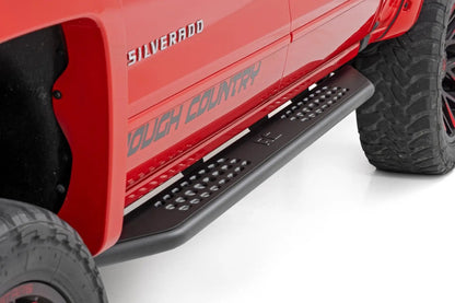 Rough Country OV2 Running Boards | Side Step Bars | Crew Cab | Chevy/GMC 1500/2500HD/3500HD (07-19 & Classic) by Rough Country