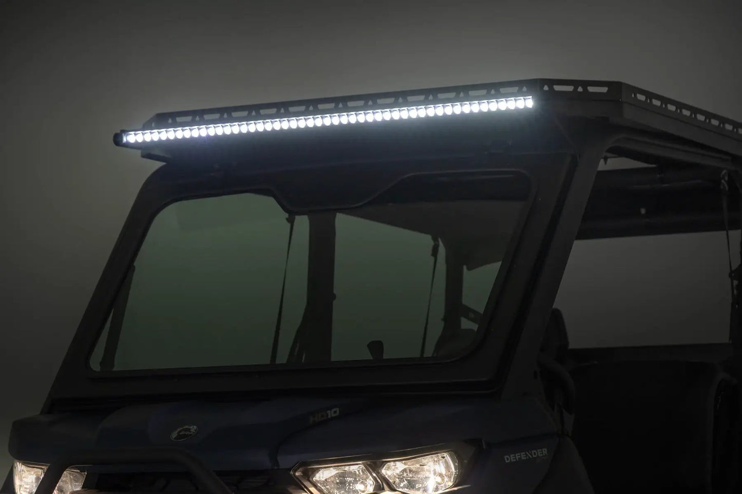 Rough Country LED Light | Deck Roof | 50" Spectrum Single Row | Can-Am Defender MAX HD10 by Rough Country