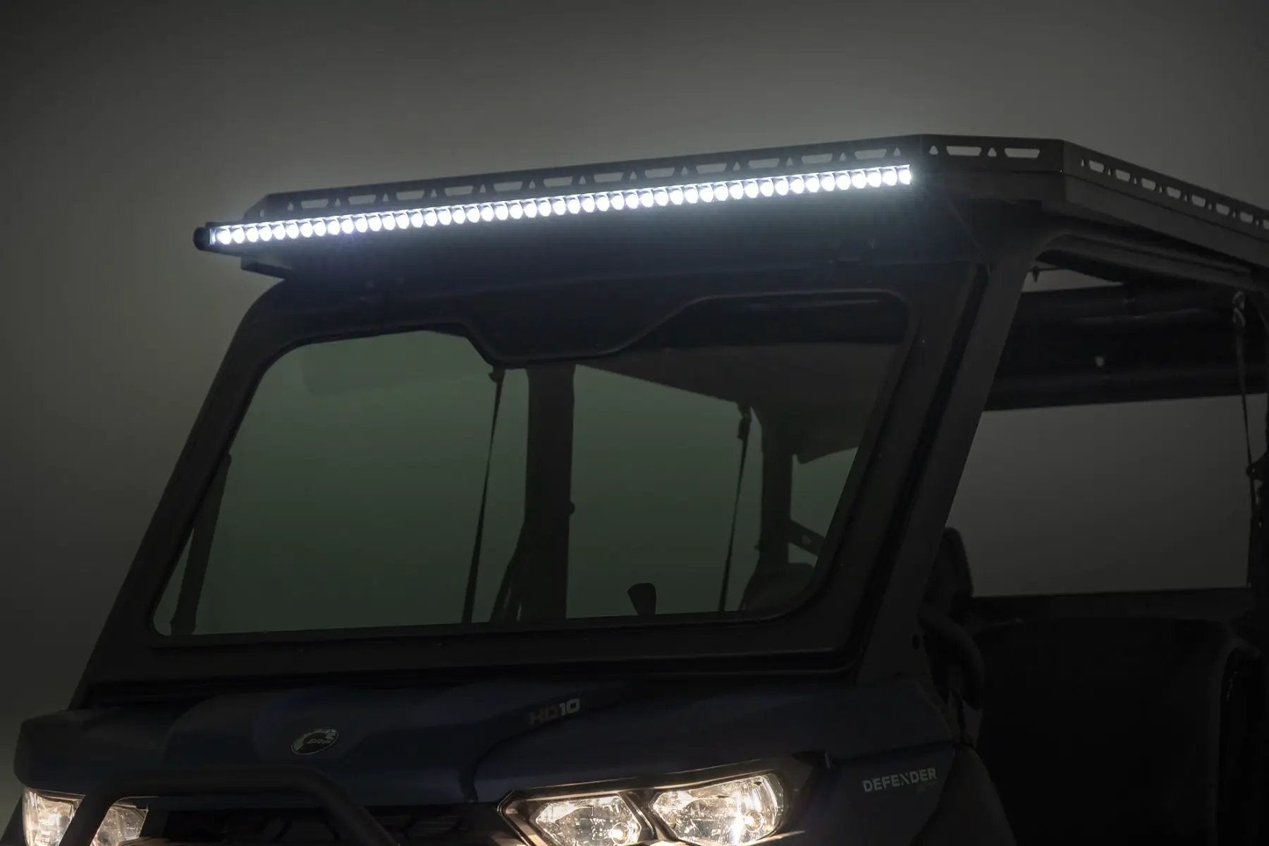 Rough Country LED Light | Deck Roof | 50" Spectrum Single Row | Can-Am Defender MAX HD10 by Rough Country