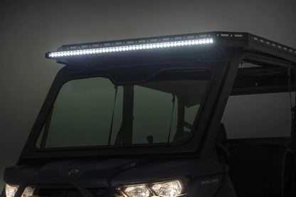 Rough Country LED Light | Deck Roof | 50" Spectrum Single Row | Can-Am Defender MAX HD10 by Rough Country