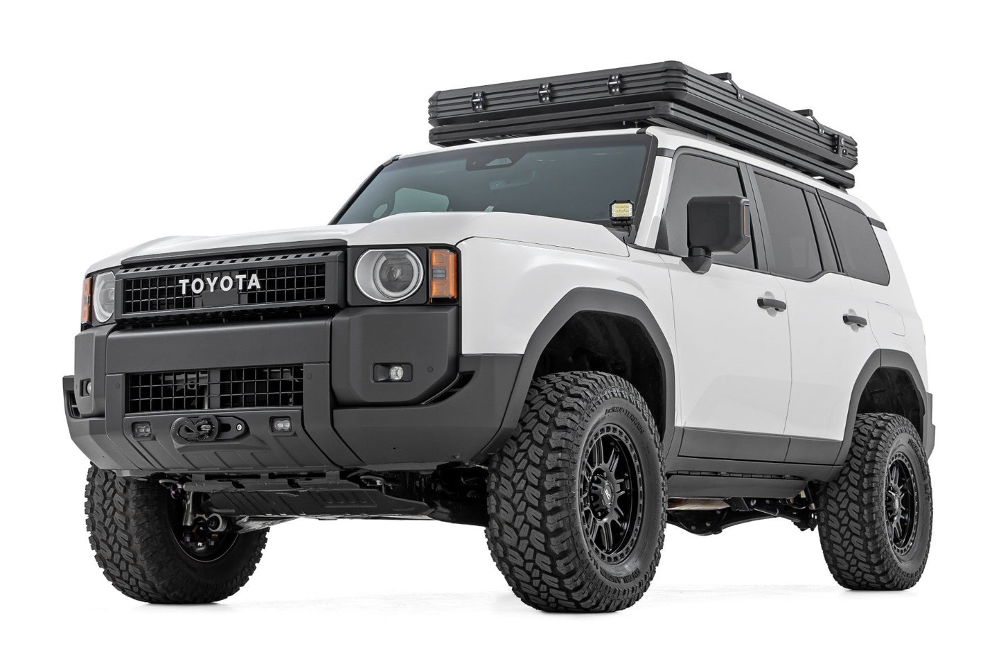 Rough Country Hidden Winch Mount | Yellow SAE | PRO9500S | Toyota Land Cruiser 4WD (2024-2025)
