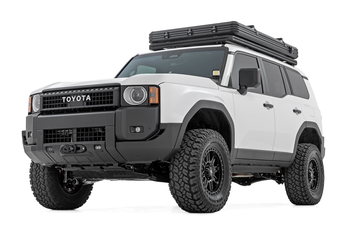 Скрытое крепление лебедки | Белое SAE | PRO1200S | Toyota Land Cruiser 4WD (2024-2025)