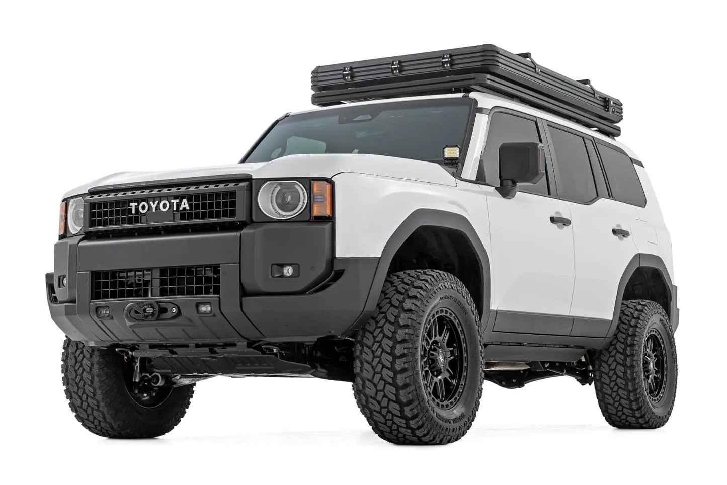 Rough Country Hidden Winch Mount | White SAE | PRO9500S | Toyota Land Cruiser 4WD (2024-2025) by Rough Country