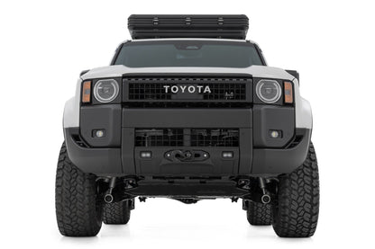 Rough Country Hidden Winch Mount | Yellow SAE | PRO9500S | Toyota Land Cruiser 4WD (2024-2025)