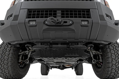 Rough Country Hidden Winch Mount | White SAE | Fog | Toyota Land Cruiser 4WD (2024-2025) by Rough Country