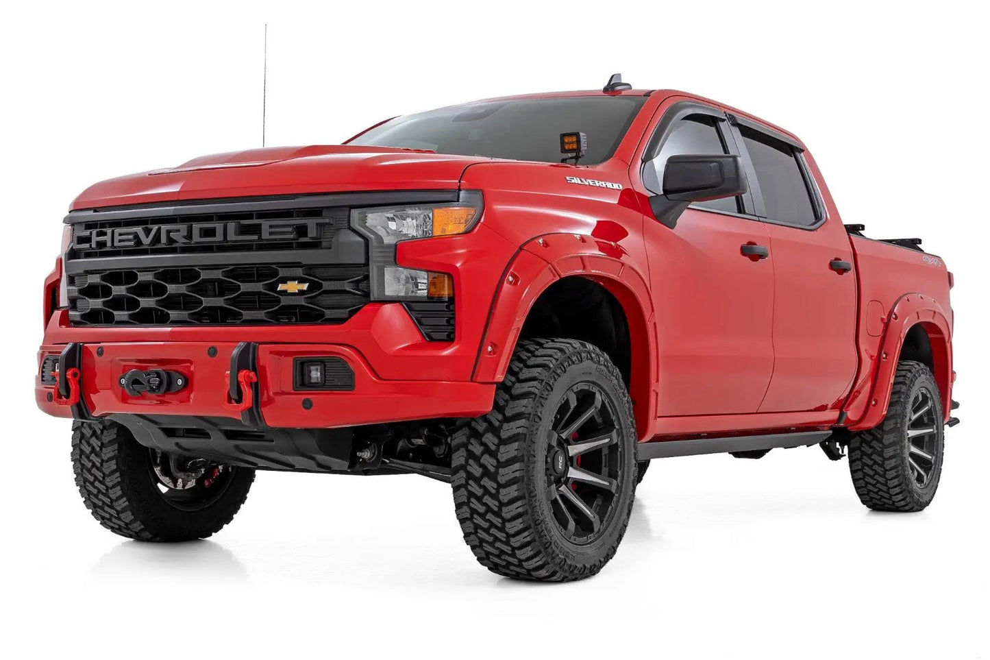 Rough Country Bumper Cover | G1K Deep Ocean Blue | 2023 &amp; Up Silverado Metal Bumper / Plastic Cover by Rough Country