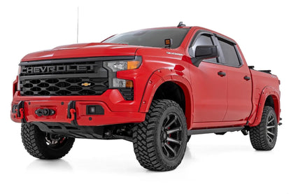 Rough Country Bumper Cover | G6M Dark Ash | 2023 &amp; Up Silverado Metal Bumper / Plastic Cover by Rough Country