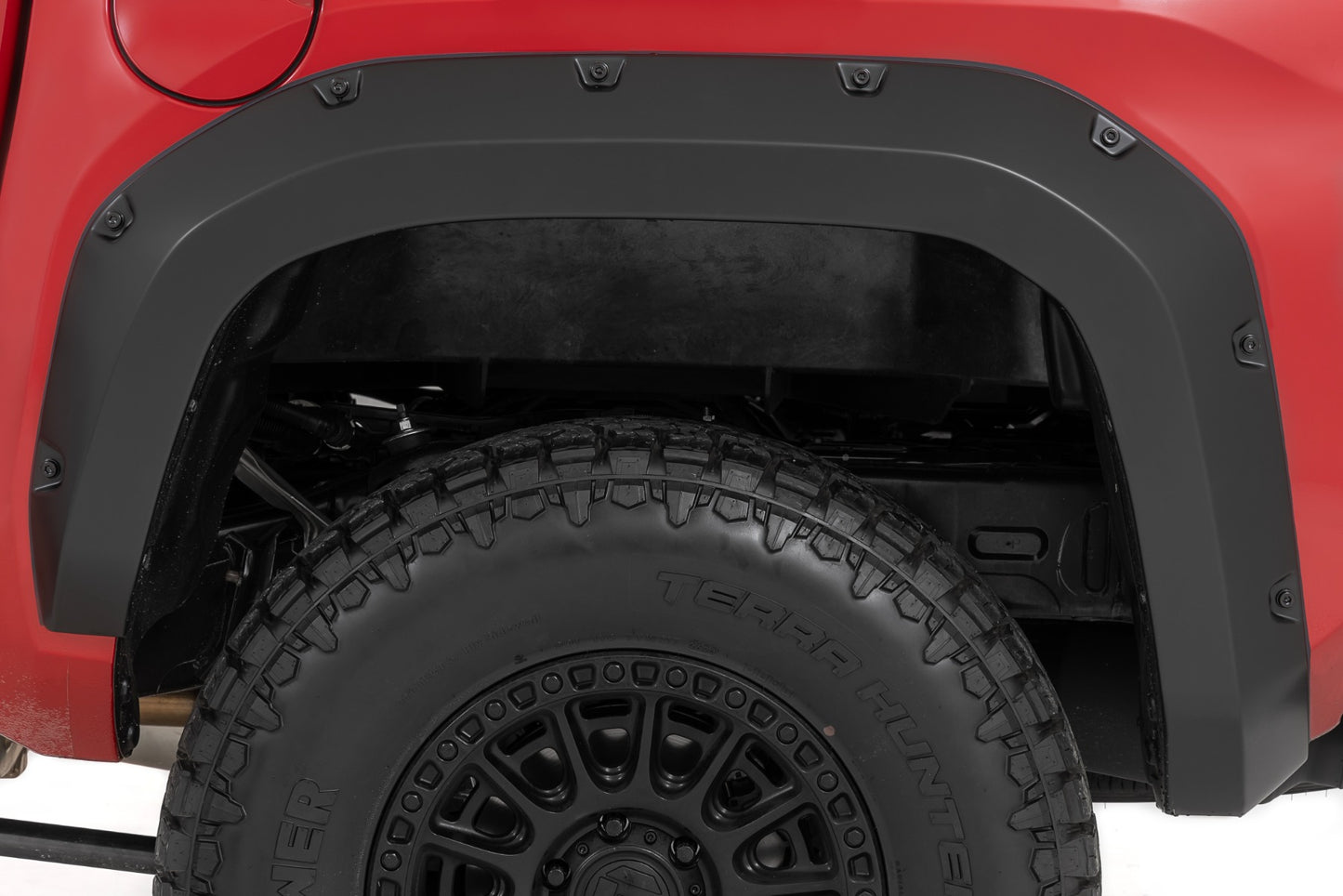 Rough Country Pocket Fender Flares | 4W5 Solar Octane | Toyota Tacoma 2WD/4WD (2024-2025)
