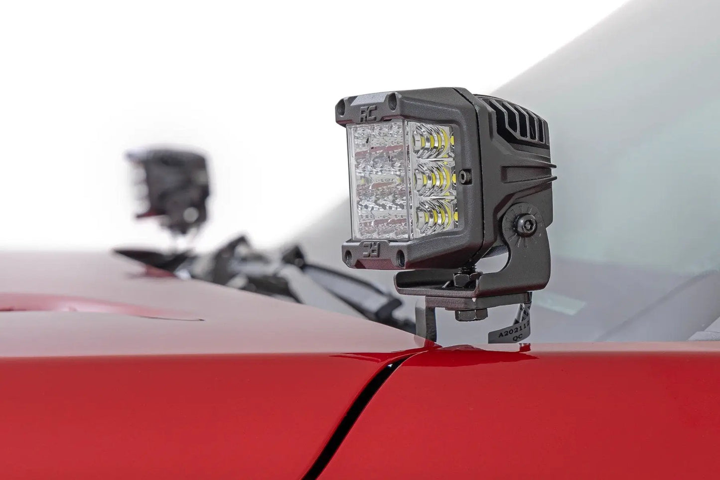 Rough Country LED Light Kit | Ditch Mount | 3" OSRAM | Wide | Toyota Tacoma 2WD/4WD (24-25) by Rough Country