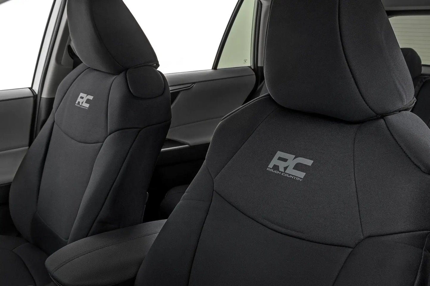 Rough Country Seat Covers | Front & Rear | Toyota Rav4 2WD/4WD (2019-2025) by Rough Country