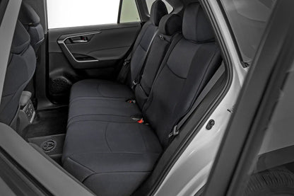 Rough Country Seat Covers | Front & Rear | Toyota Rav4 2WD/4WD (2019-2025) by Rough Country