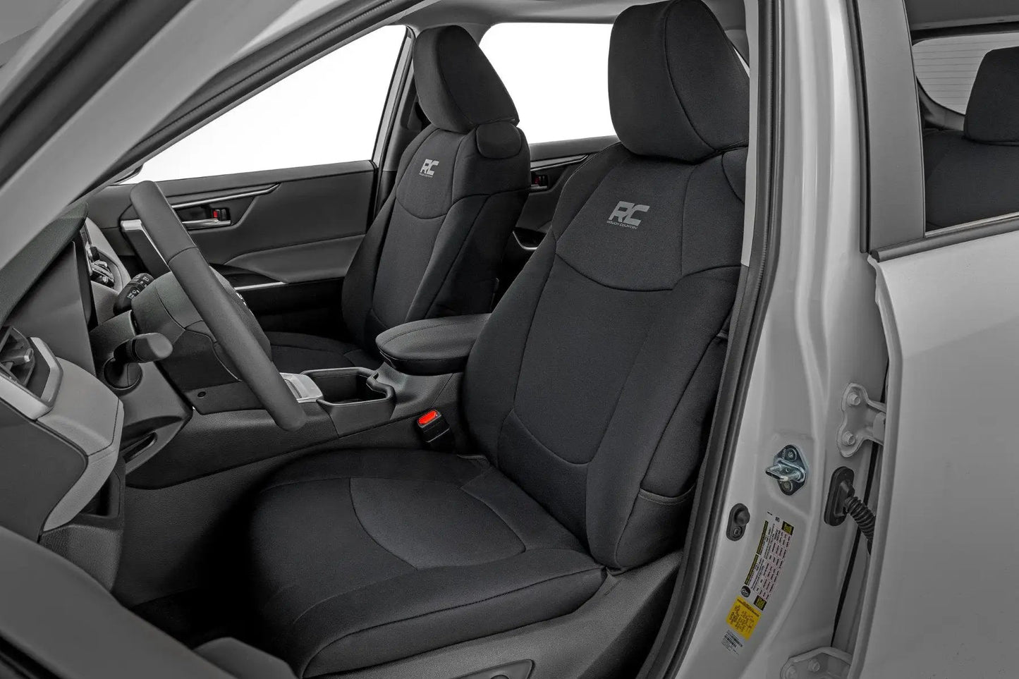 Rough Country Seat Covers | Front & Rear | Toyota Rav4 2WD/4WD (2019-2025) by Rough Country