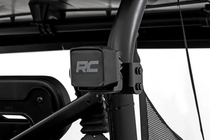 Rough Country LED Light Kit | Rear Mount | 2" Black Pair | Segway 570 F by Rough Country