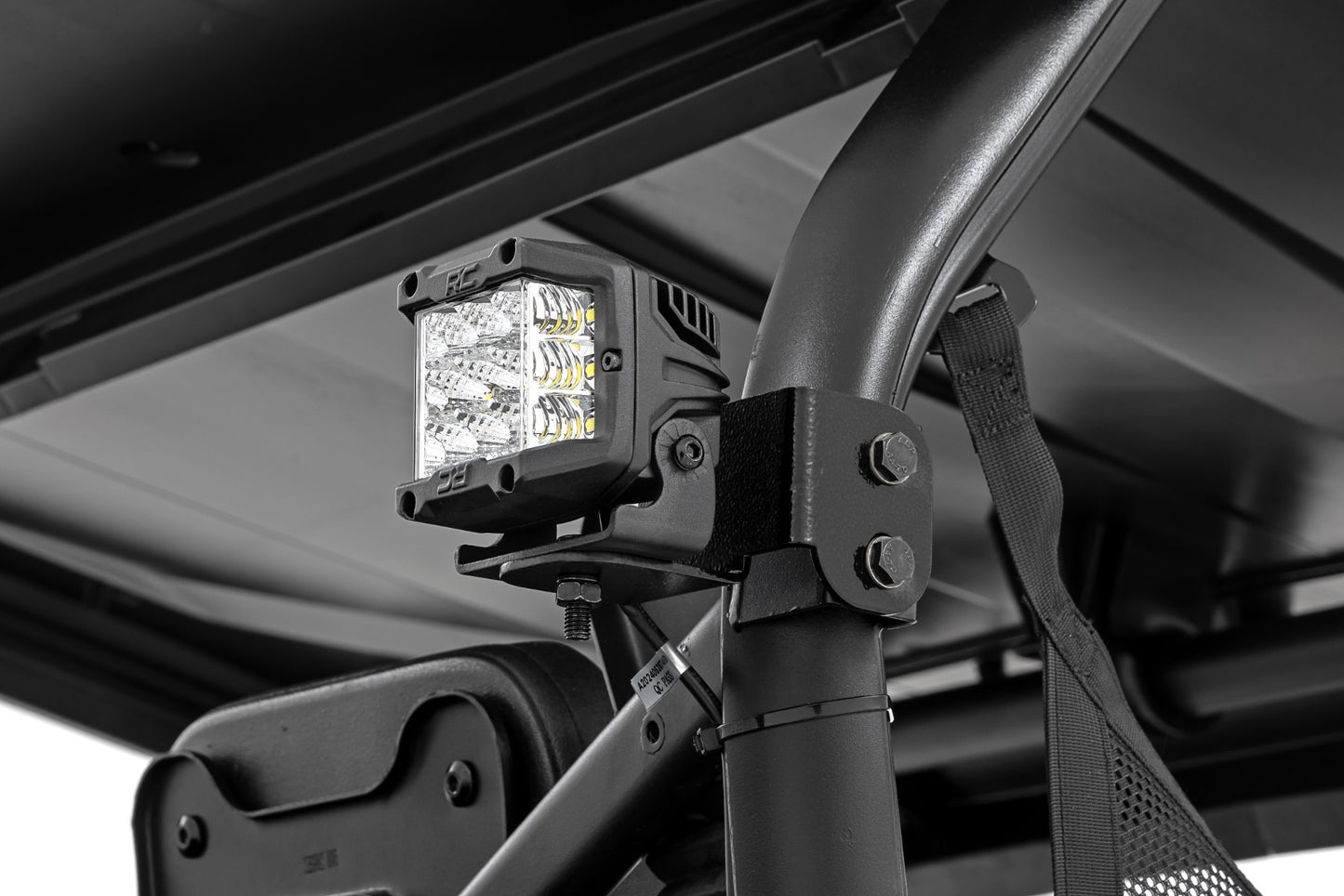 Kit de luces LED | Montaje trasero | Par negro de 2" | DRL ámbar | Segway 570 F