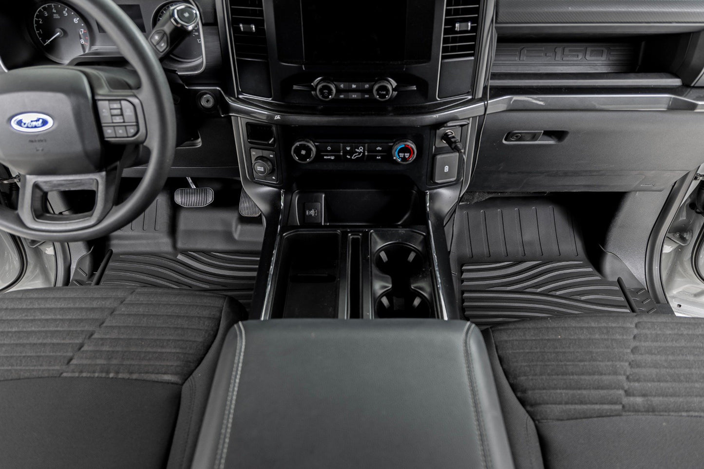 Alfombrillas Flex-Fit | Delanteras y Traseras | Ford F-150 (15-25)/F-150 Lightning (22-25)/Raptor (17-25)