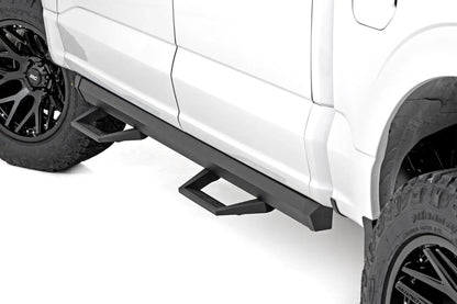 Rough Country SRL2 Adjustable Aluminum Steps | Ford Ranger 2WD/4WD (2019-2025) by Rough Country