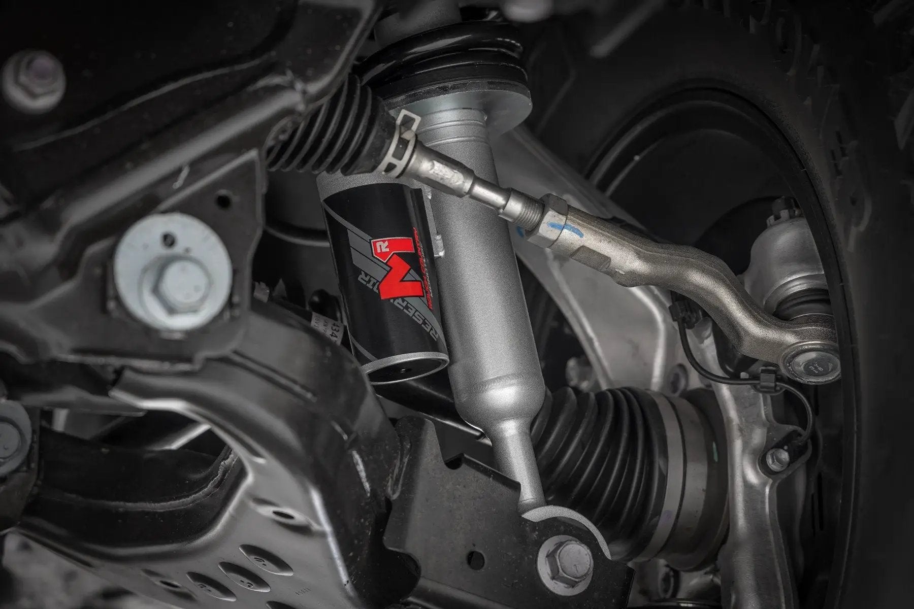 Rough Country M1R Reservoir Loaded Struts | Adjustable Height | Front | 3.5 Inch | Toyota Tacoma (24-26) by Rough Country