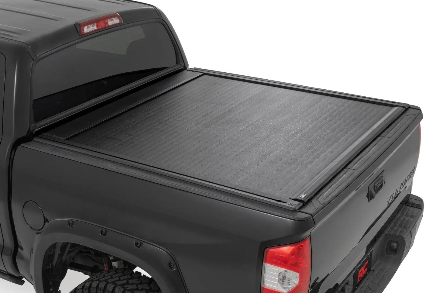 Rough Country Powered Retractable Bed Cover | 5'7" Bed | Toyota Tundra (07-21) by Rough Country