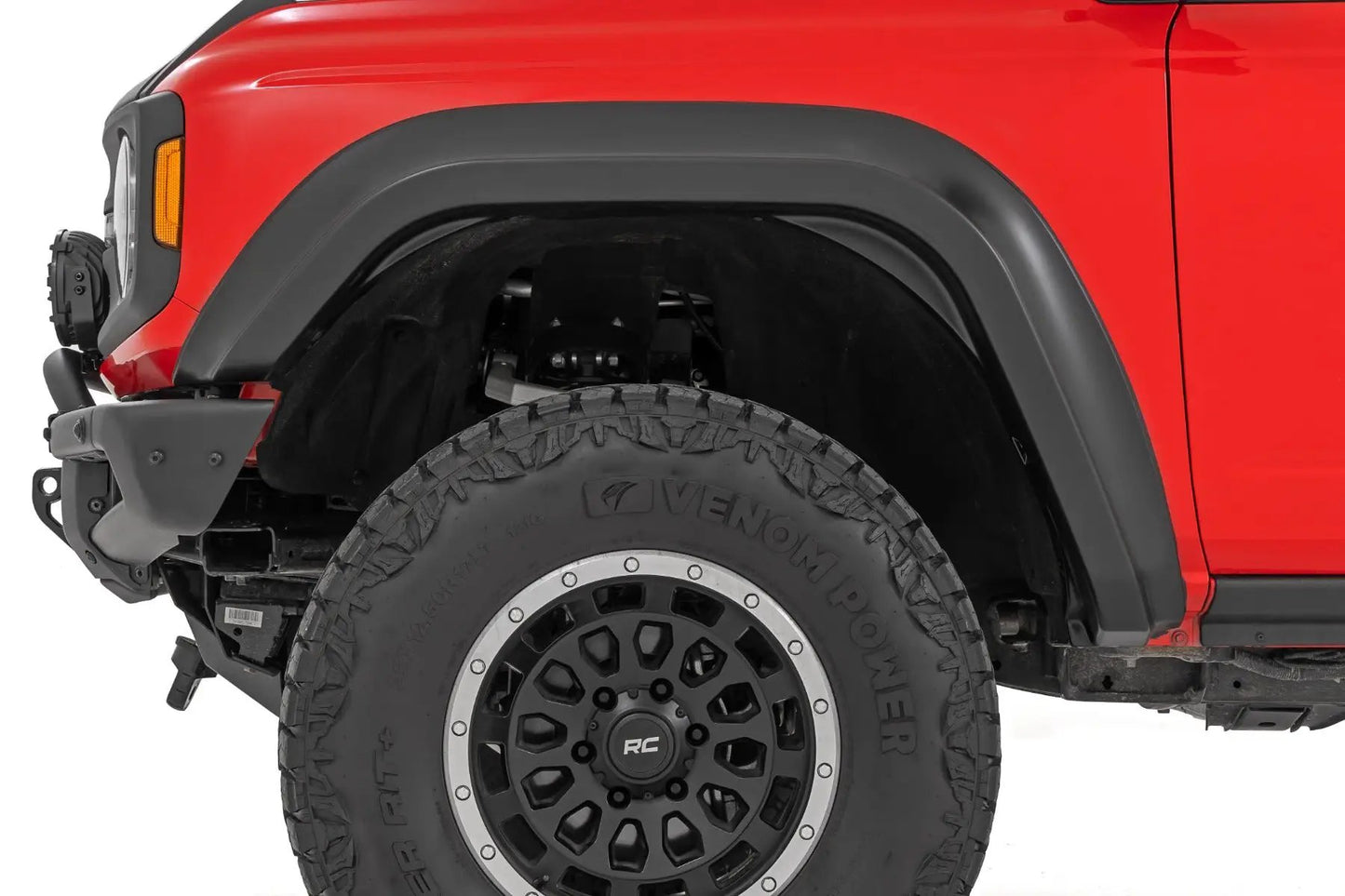 Rough Country Fender Flares | JS Iconic Siver | Ford Bronco 4WD (2021-2025) by Rough Country