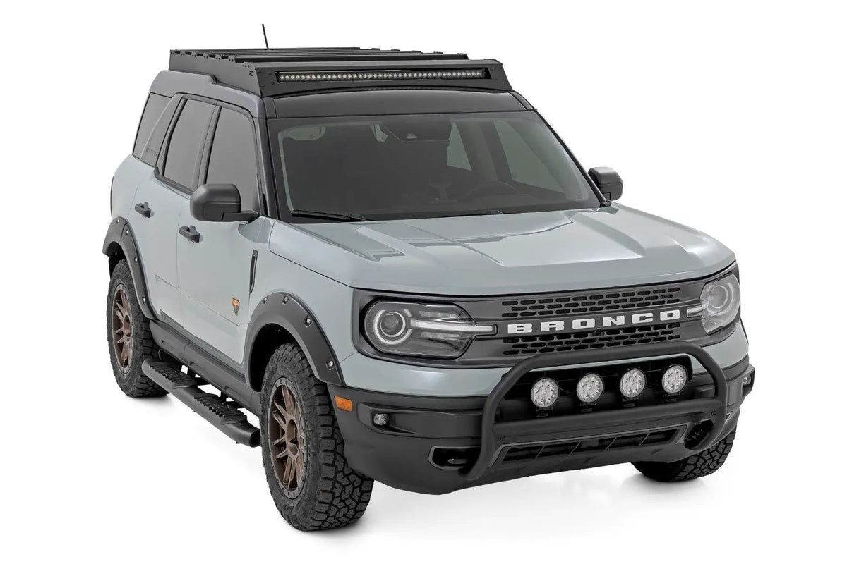 Rough Country Nudge Bar | w/ Tow Hooks | Ford Bronco Sport 4WD (2021-2024) by Rough Country