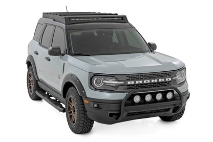 Rough Country Nudge Bar | w/ Tow Hooks | Spectrum Series LED | Ford Bronco Sport 4WD (21-24) by Rough Country