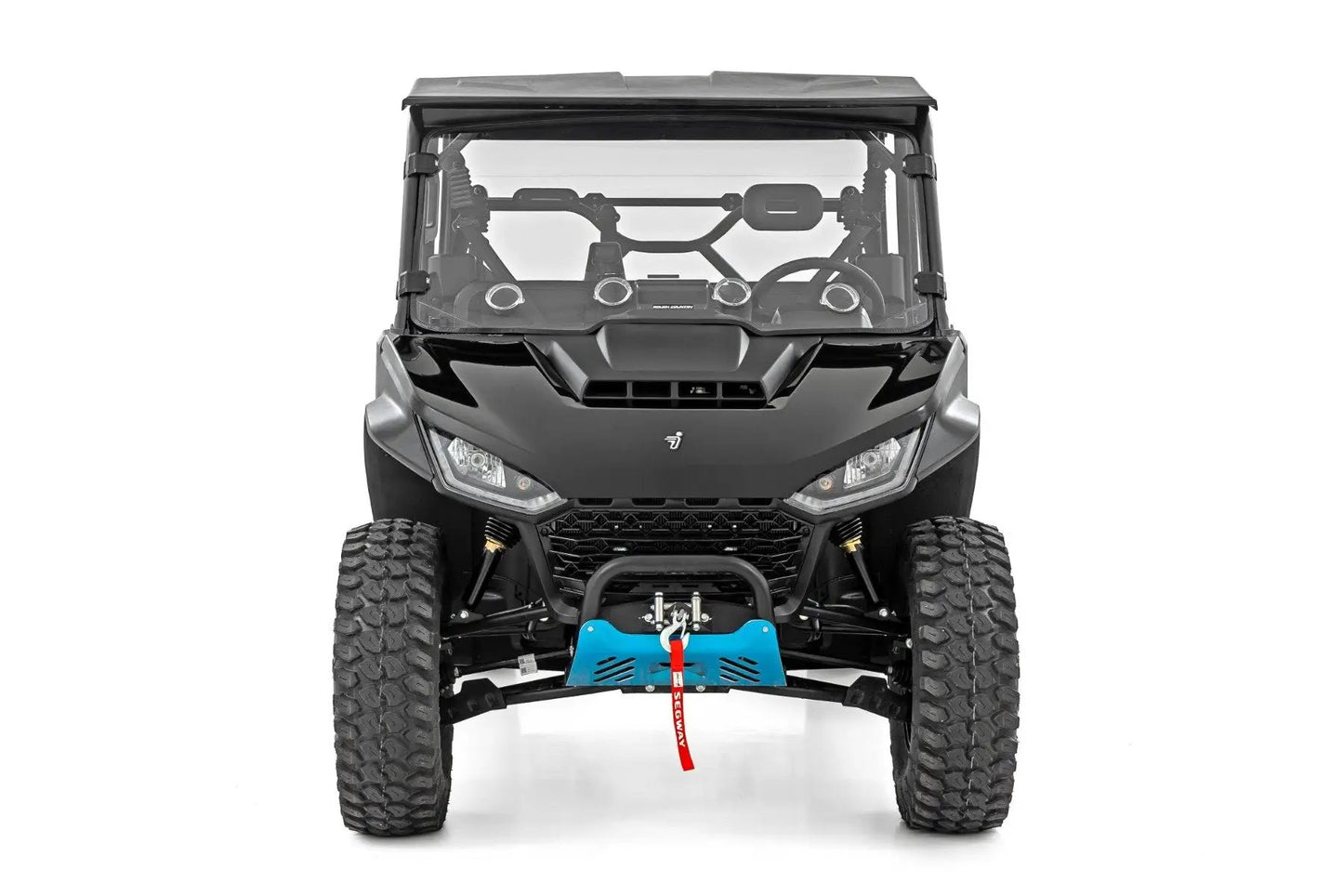 Rough Country Vented Full Windshield | Scratch Resistant | Segway UT10 P by Rough Country