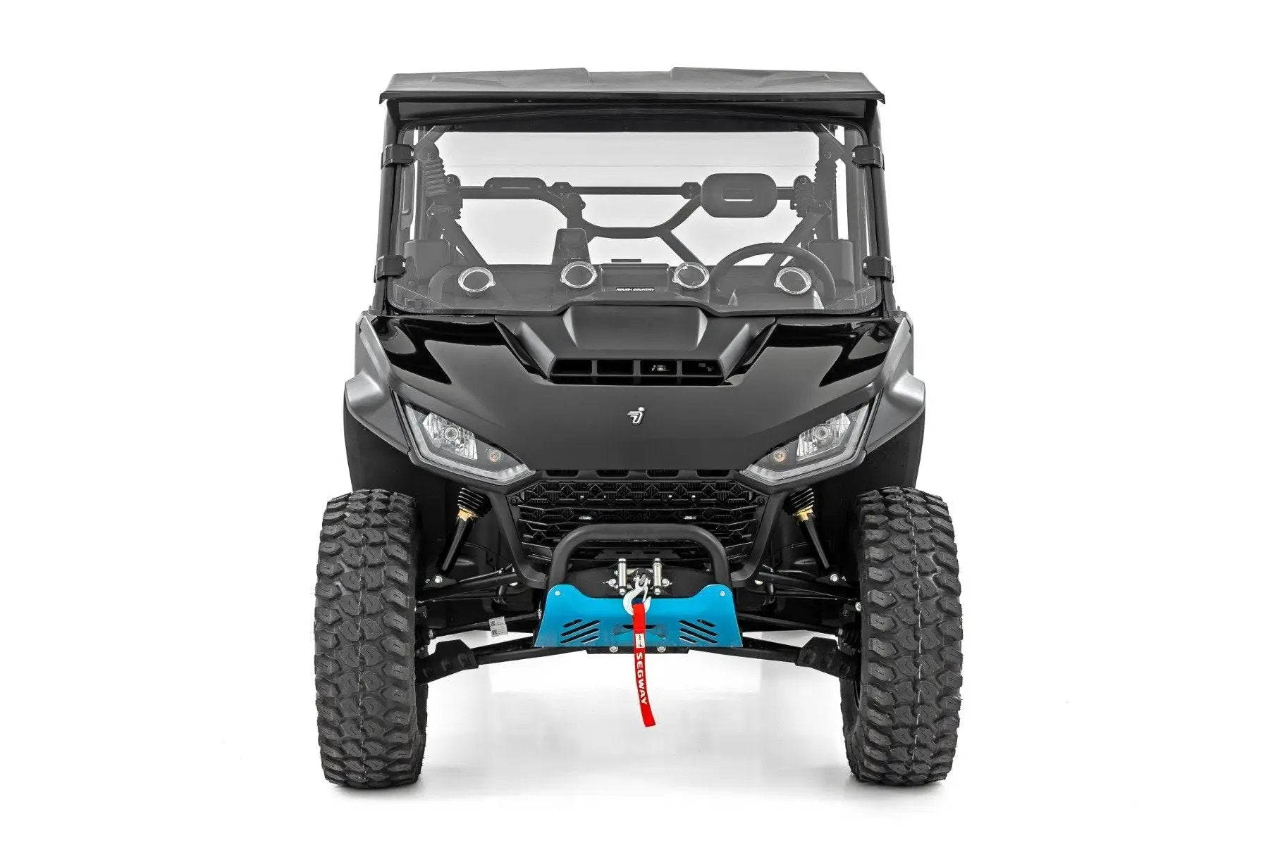 Rough Country Vented Full Windshield | Scratch Resistant | Segway UT10 P by Rough Country