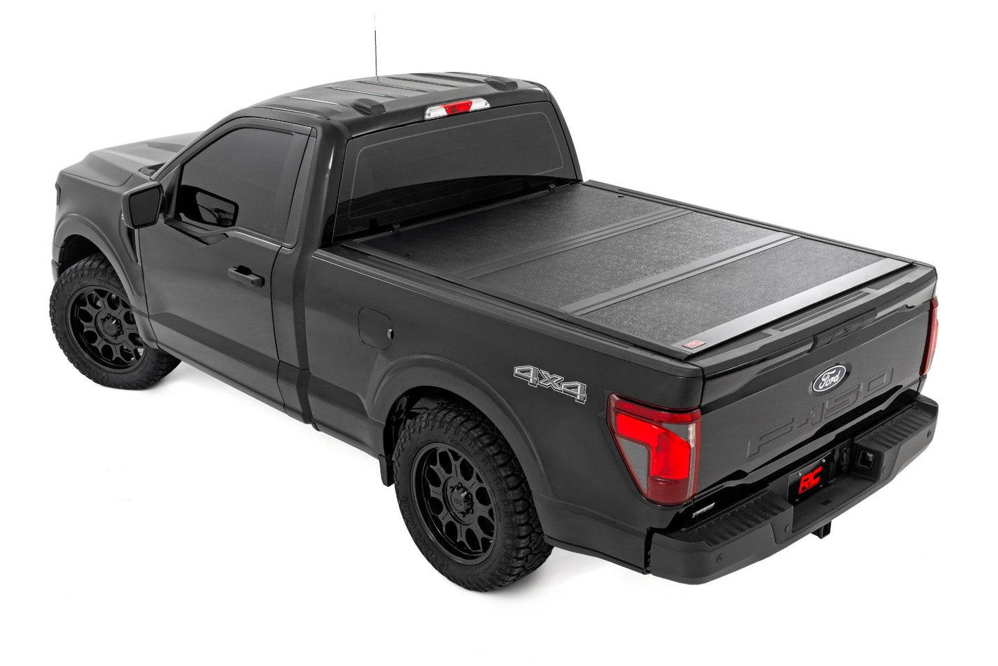 Rough Country Hard Low Profile Bed Cover | 6'7" Bed | Ford F-150 2WD/4WD (2015-2020)