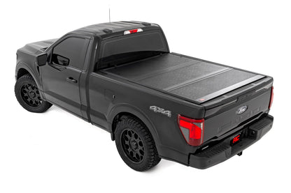 Rough Country Hard Low Profile Bed Cover | 6'7" Bed | Ford F-150 2WD/4WD (2015-2020)
