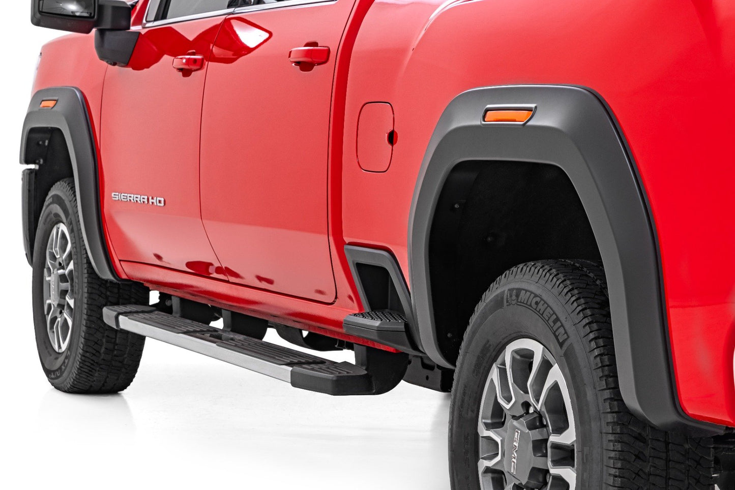 Rough Country Fender Flares | Sport | GXD Sterling Grey Metallic | GMC Sierra 2500 HD/Sierra 3500 HD (20-26)