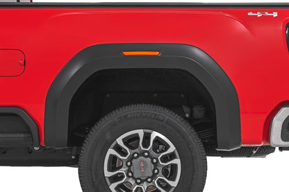 Rough Country Fender Flares | Sport | GBA Black | GMC Sierra 2500 HD/Sierra 3500 HD (20-26)