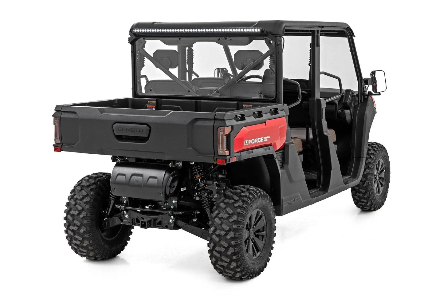 Rough Country LED Light Kit | Rear Mount | 50" Black-Series Single Row | CFMOTO UFORCE U10 Pro by Rough Country