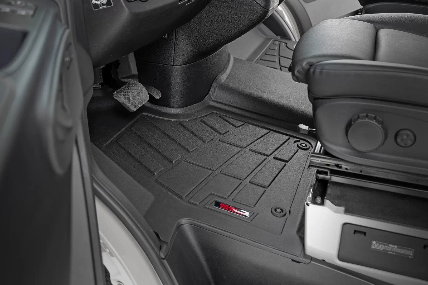 Rough Country Sure-Fit Floor Mats | Front | Mercedes-Benz Sprinter 3500/Sprinter 3500XD (19-25) by Rough Country