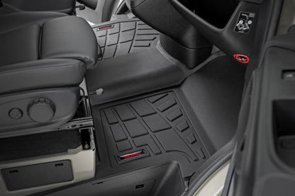 Rough Country Sure-Fit Floor Mats | Front | Mercedes-Benz Sprinter 3500/Sprinter 3500XD (19-25) by Rough Country