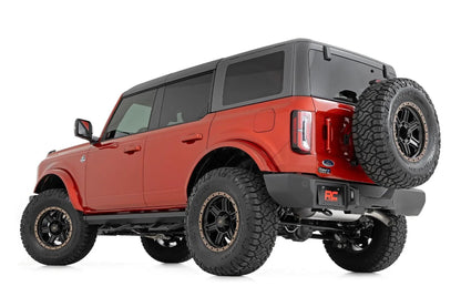Rough Country SRL2 Adjustable Aluminum Step | 4-Door | Ford Bronco 4WD (2021-2025) by Rough Country