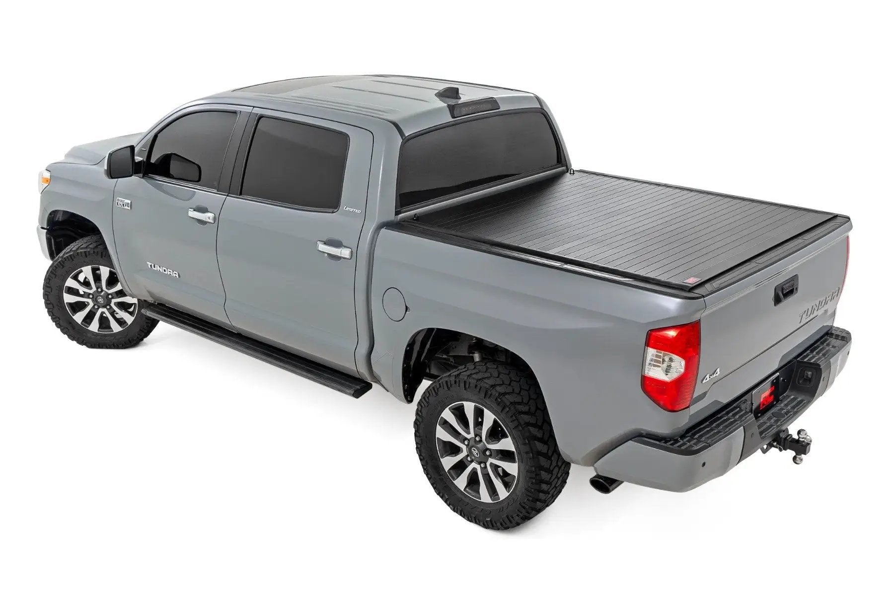 Rough Country Hard Roll Up Bed Cover | 5'7" Bed | Toyota Tundra 2WD/4WD (2007-2021) by Rough Country