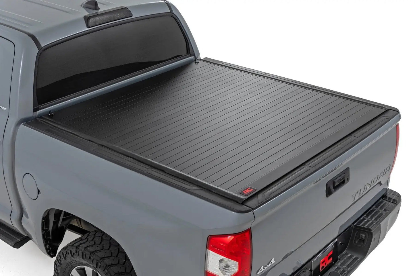 Rough Country Hard Roll Up Bed Cover | 5'7" Bed | Toyota Tundra 2WD/4WD (2007-2021) by Rough Country