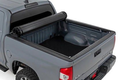 Rough Country Hard Roll Up Bed Cover | 5'7" Bed | Toyota Tundra 2WD/4WD (2007-2021) by Rough Country